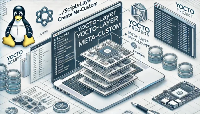the process of creating a meta layer using Yocto scripts