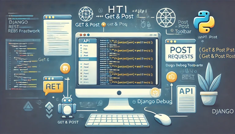 debugging process of HTTP GET and POST requests in Django REST Framework.