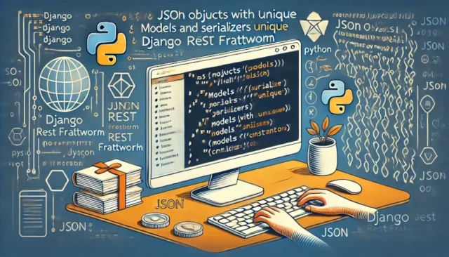 create JSON objects with unique entries in Django REST Framework. Step-by-step guide with model setup, serializer validation, and troubleshooting tips.