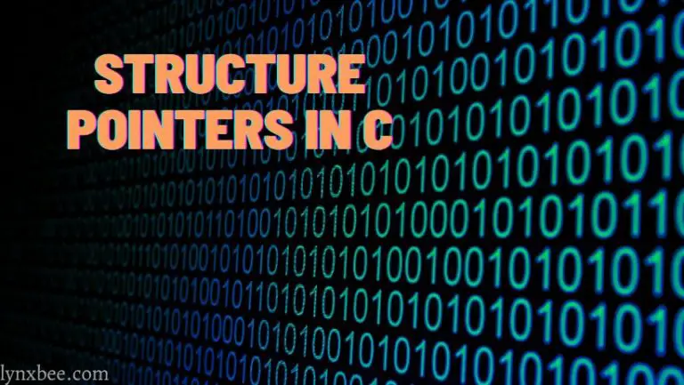 Structure Pointers in C