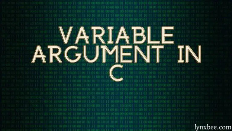 Variable argument in C