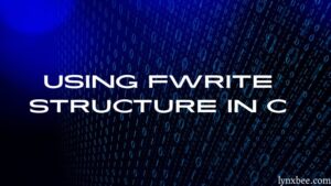 Frwite Structure in C