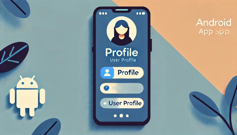 TextView with an icon displayed to the left of the text in an Android app screen.