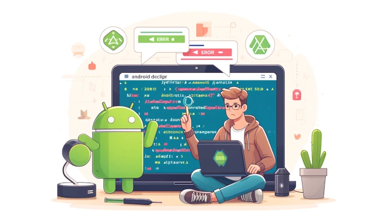 Android developer troubleshooting an AAPT error.