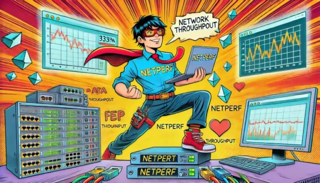 network throughput measurement using Netperf