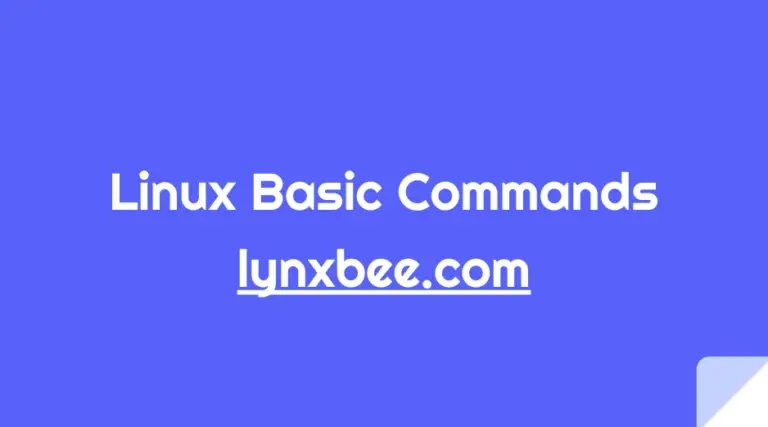Linux Basic Commands