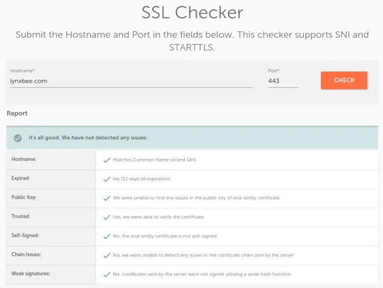 SSL Checker