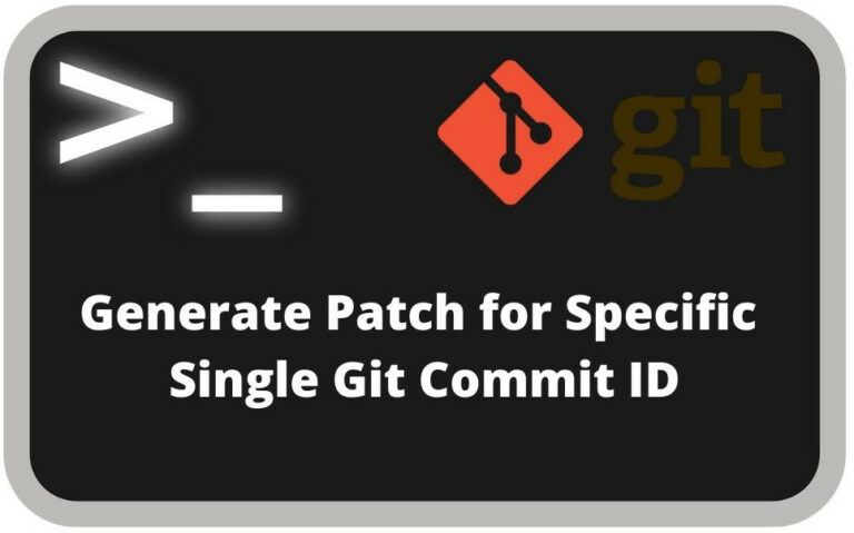 Git_Single_Patch
