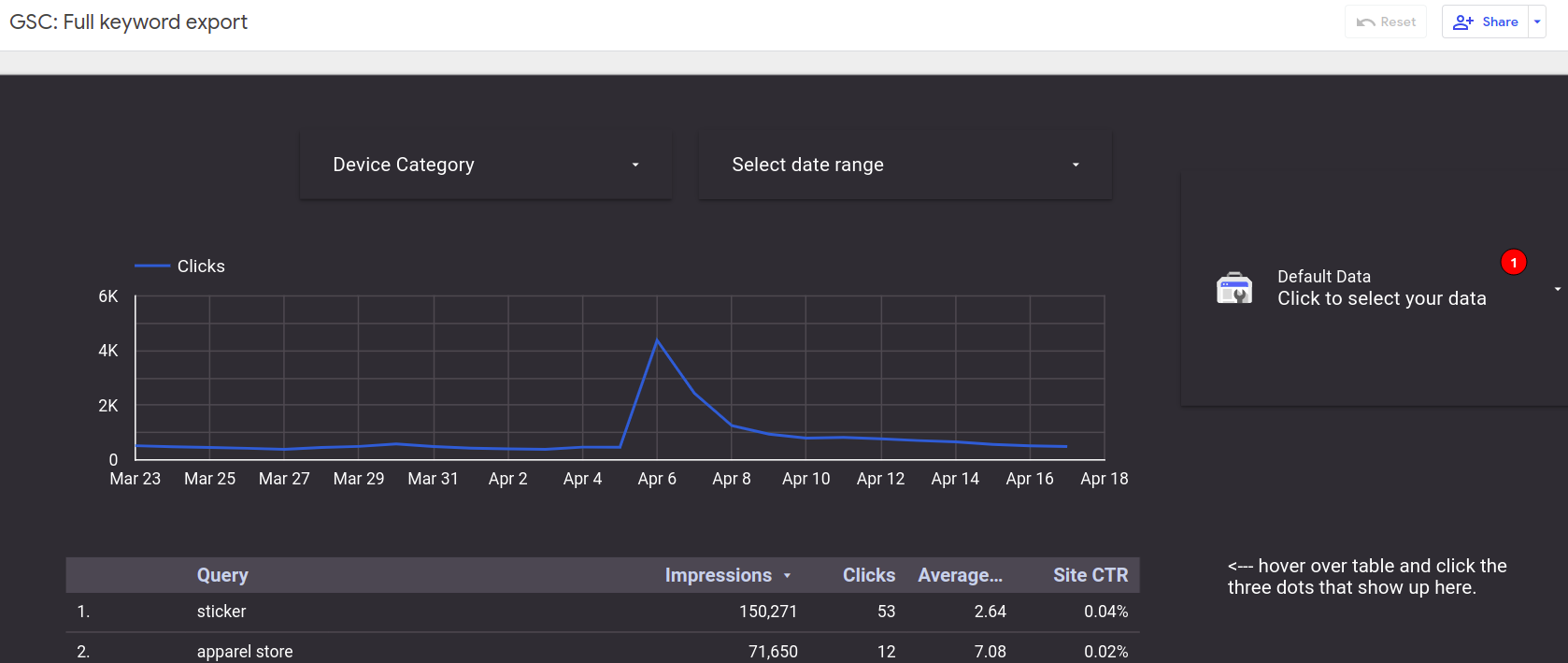 GoogleSearchConsole