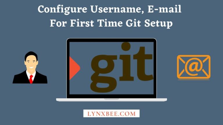 username email git