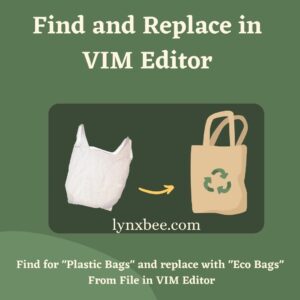 Find and Replace