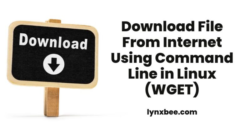 Download File From Internet Using Command Line in Linux (WGET)