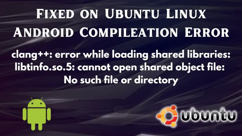 Android Errors And Solutions