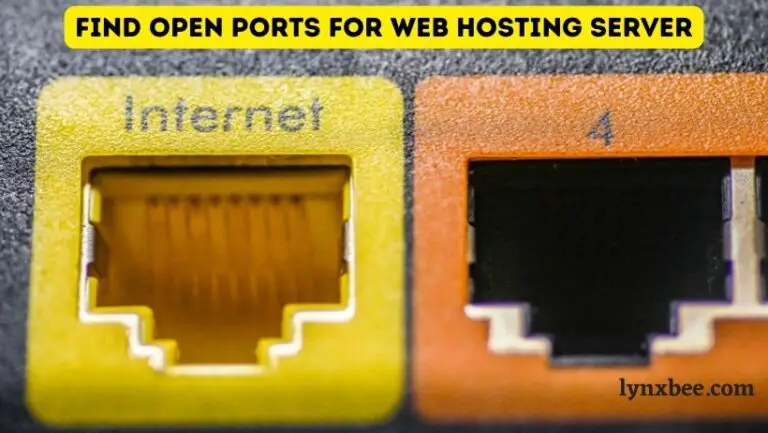 Check Open Ports for Website Server