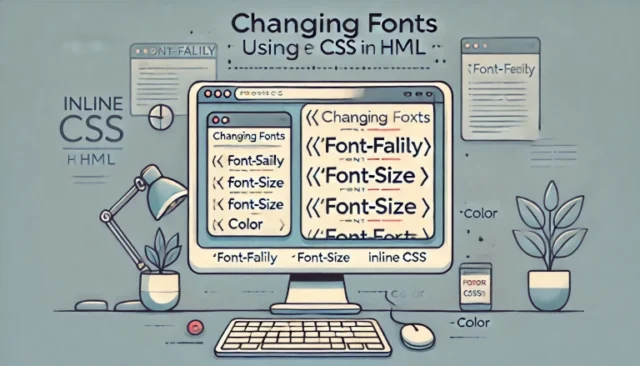 Master Font Styling: Change Fonts Using Inline CSS in HTML