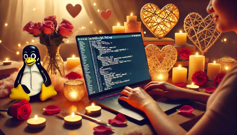 software developer working on a Linux initscript