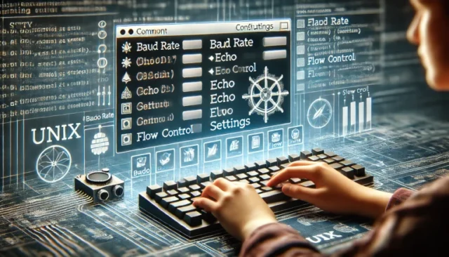 the stty command's functionality and customization options.