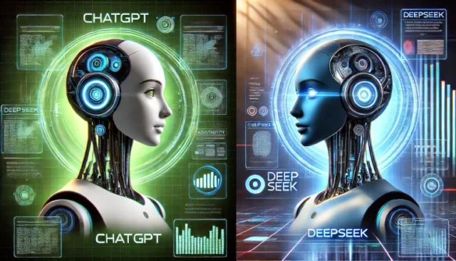 post comparing ChatGPT and DeepSeek.