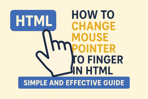 HTML mouse Pointer
