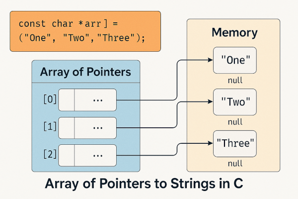 Array of Pointers to Strings in C: Explained with Clear Code Examples ...