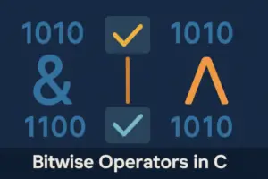 Bitwise Operators in C: Complete Guide with Practical Code Examples